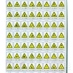 【交通工廠用安全警示標識牌】-